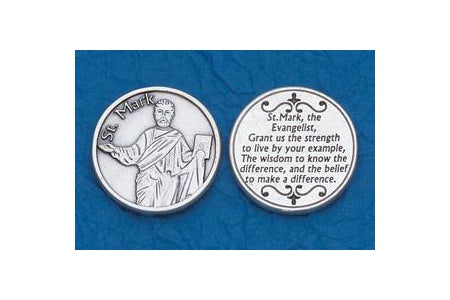25-Pack - Religious Coin Token - Saint Mark