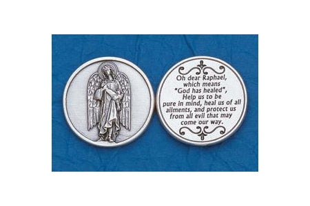 25-Pack - Religious Coin Token - Archangel Raphael-