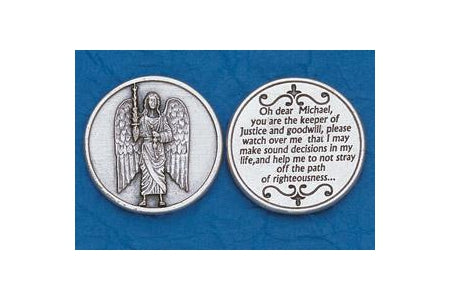 25-Pack - Religious Coin Token - Archangel Michael-