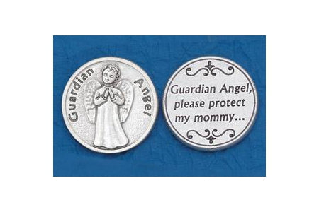25-Pack - Religious Coin Token - Guardian Angel- Mommy-