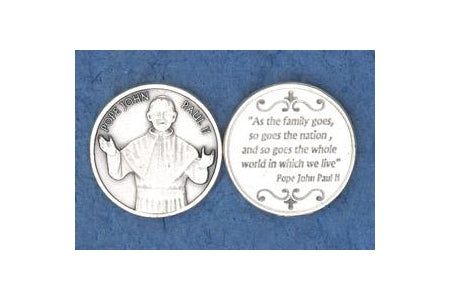 25-Pack - Pope John Paul II- 'Family' Coin disc