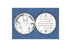 25-Pack - Pope John Paul II- 'Family' Coin disc