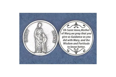 25-Pack - Religious Coin Token - Saint Anne