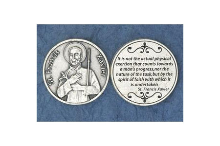 25-Pack - Religious Coin Token - Saint Francis Xavier