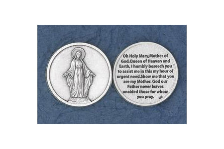 25-Pack - Religious Coin Token - Ave Maria