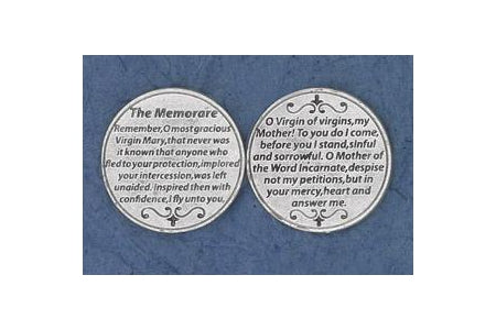 25-Pack - Religious Coin Token - The Memorare
