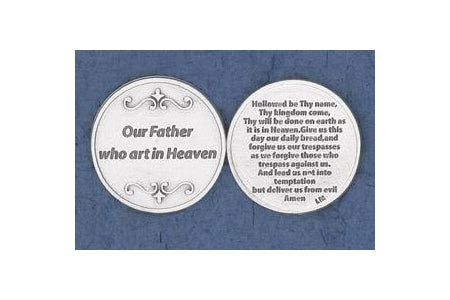 25-Pack - Religious Coin Token - Our Father