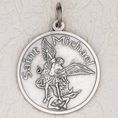6-Pack - Saint Michael 2-1/2-inch Pendant