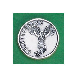 25-Pack - Sports Token with Cheerleader- Never Give Up, Champions Never Quit