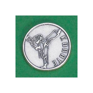 25-Pack - Sports Token with Karate- Never Give Up, Champions Never Quit