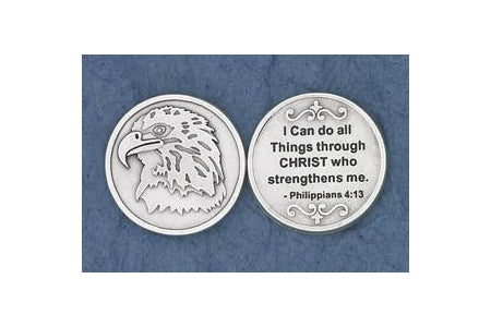 25-Pack - Philippians 4: 13 - Silver Plated