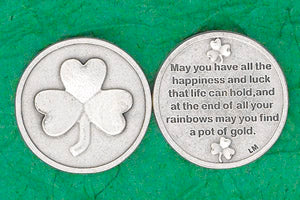 Irish Coin May you have all the happiness and luck