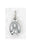 50-Pack - Bracelet Size Pendant of The Immaculate Heart of Mary