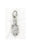 25-Pack - Infant of Prague Charm- Silver Plated