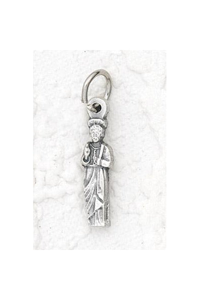 25-Pack - Saint Peter Charm- Silver Plated