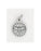 25-Pack - Small Holy Spirit Oxidized Pendant- Murillo