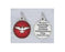 25-Pack - Come Holy Spirit 3/4 inch Enameled Pendant with 7 Gifts of the Holy Spirit on back