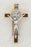 Car Visor- Saint Benedict Black/Gold Enamel 3 inch with clip