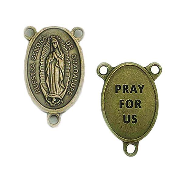 Brass Rosary Center  - Lady of Guadalupe