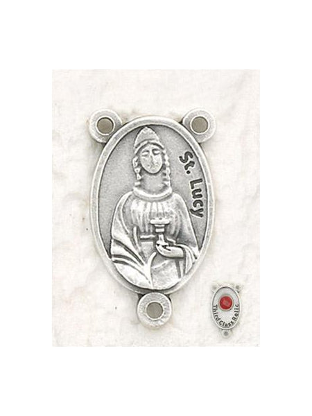 25-Pack - Saint Lucy Relic Rosary Center