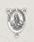 25-Pack - Oval Saint Kateri with a Rosary Center
