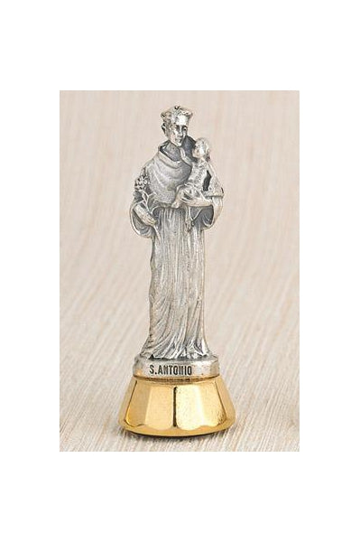 6-Pack - Saint Anthony Adhesive Car Statuette