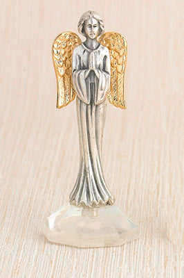 6-Pack - Angel Praying with Gold WIngs