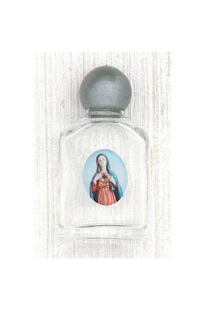 12-Pack - Immaculate Heart of Mary Holy Water Bottle