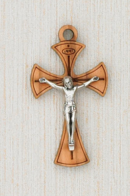 12-Pack - 1-3/4-inch Crucifix with Cord