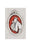 25-Pack - 3/4 inch Red Enamel Saint Anthony Pendant