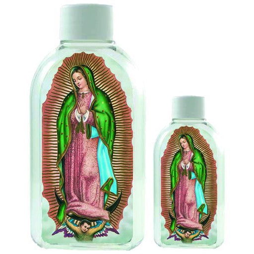 Small Plastic Holy Water Bottle - Lady of Guadalupe