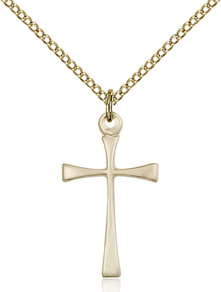 Gold-Filled Maltese Cross Necklace Set