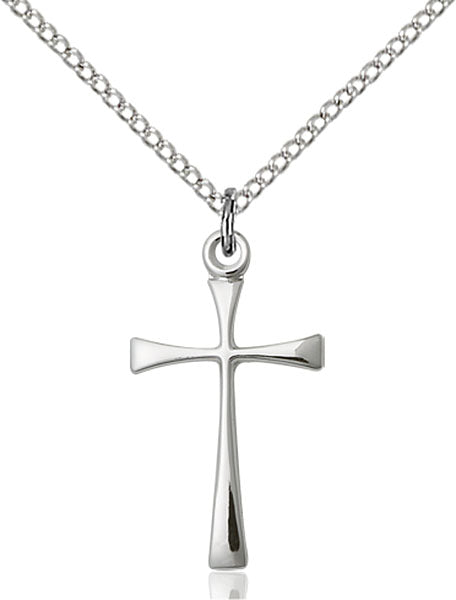 Sterling Silver Maltese Cross Necklace Set