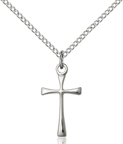Sterling Silver Maltese Cross Necklace Set