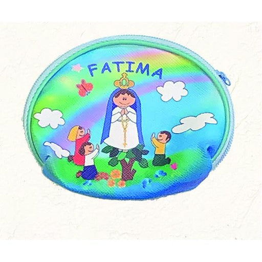 Lady of Fatima Vinyl Rosary Pouch