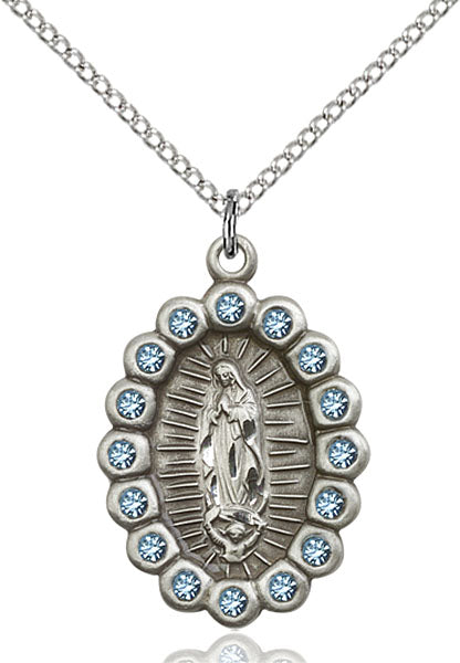 10164IST Our Lady of Guadalupe Necklace - Imono Jewelry Philippines