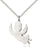 Sterling Silver Angel Necklace Set