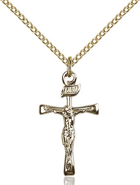 Gold-Filled Maltese Crucifix Necklace Set