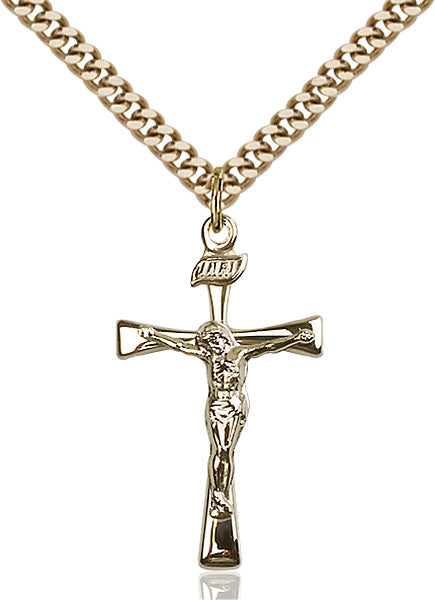 Gold-Filled Maltese Crucifix Necklace Set