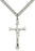 Sterling Silver Maltese Crucifix Necklace Set