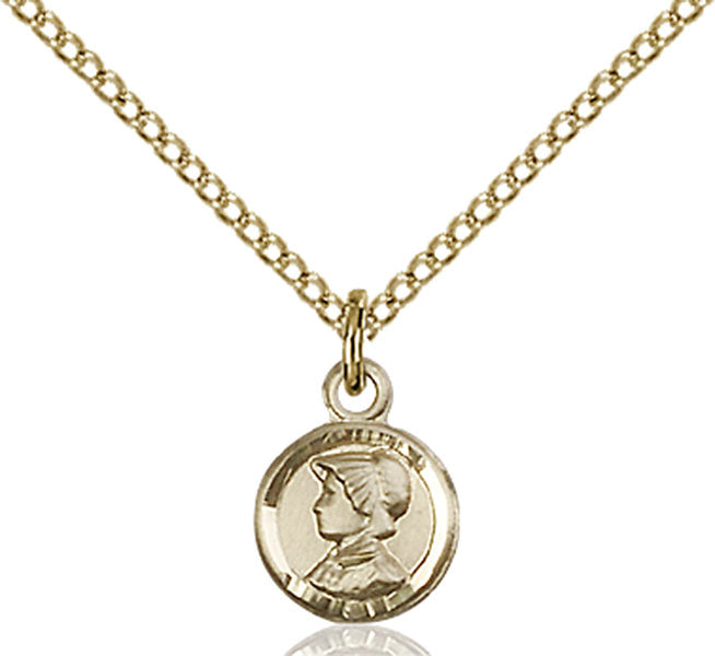 Gold-Filled Saint Elizabeth Ann Seton Necklace Set