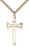Gold-Filled Carpenter Cross Necklace Set