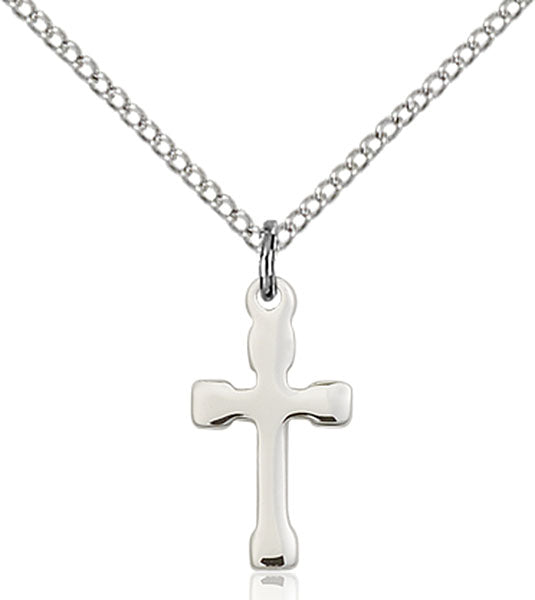 Sterling Silver Cross Necklace Set