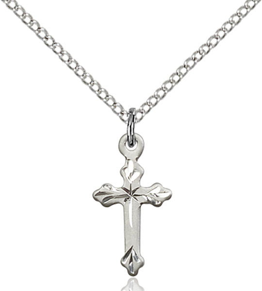 Sterling Silver Cross Necklace Set