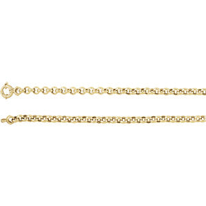 20-inch Rolo Chain with Spring Ring - 14K Yellow Gold