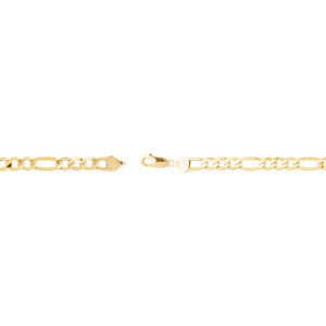20-inch Figurinearo Chain with Lobster Clasp - 14K Yellow Gold
