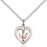 Two-Tone GF/SS Holy Spirit Necklace Set
