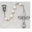 9X9MM Cream Pearl Shell Rosary