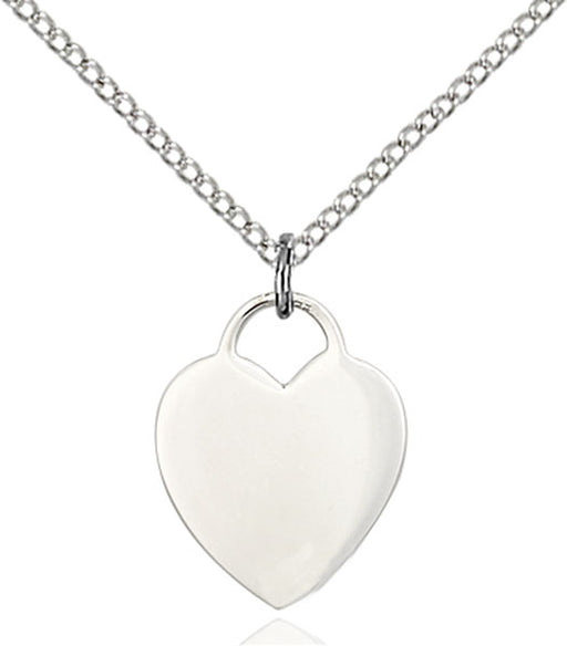 Sterling Silver Heart Necklace Set