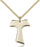 Gold-Filled Tau Cross Necklace Set